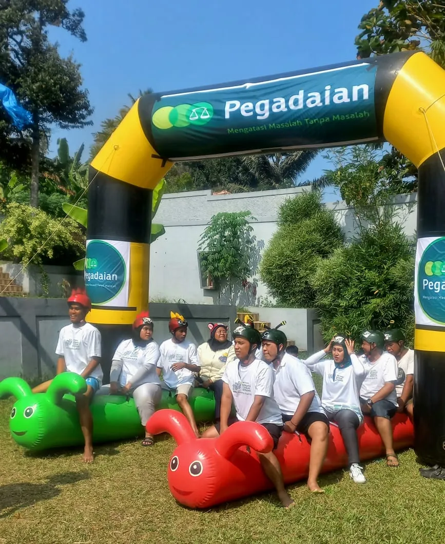 Suasana gathering kantor dan gathering perusahaan di Anyer